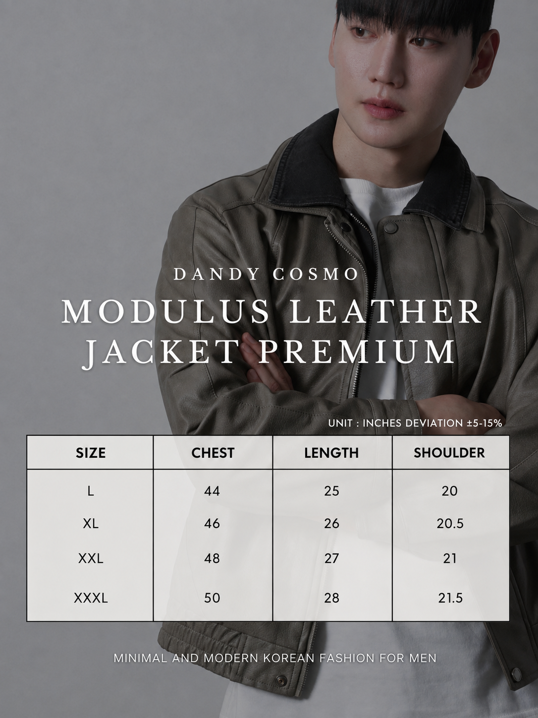 DANDY COSMO | Modulus Leather Jacket
