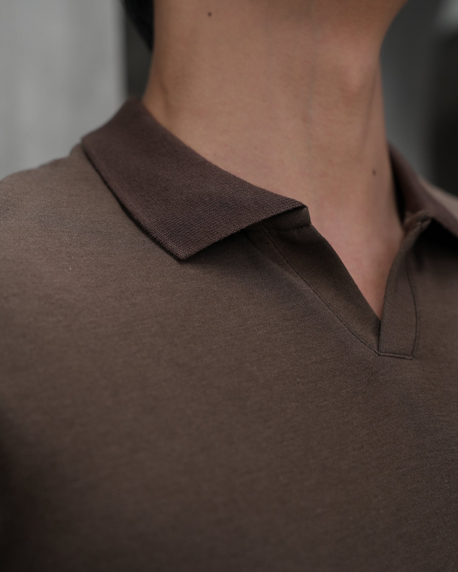 DANDY COSMO | Muscle Fit Polo Neck T-Shirt