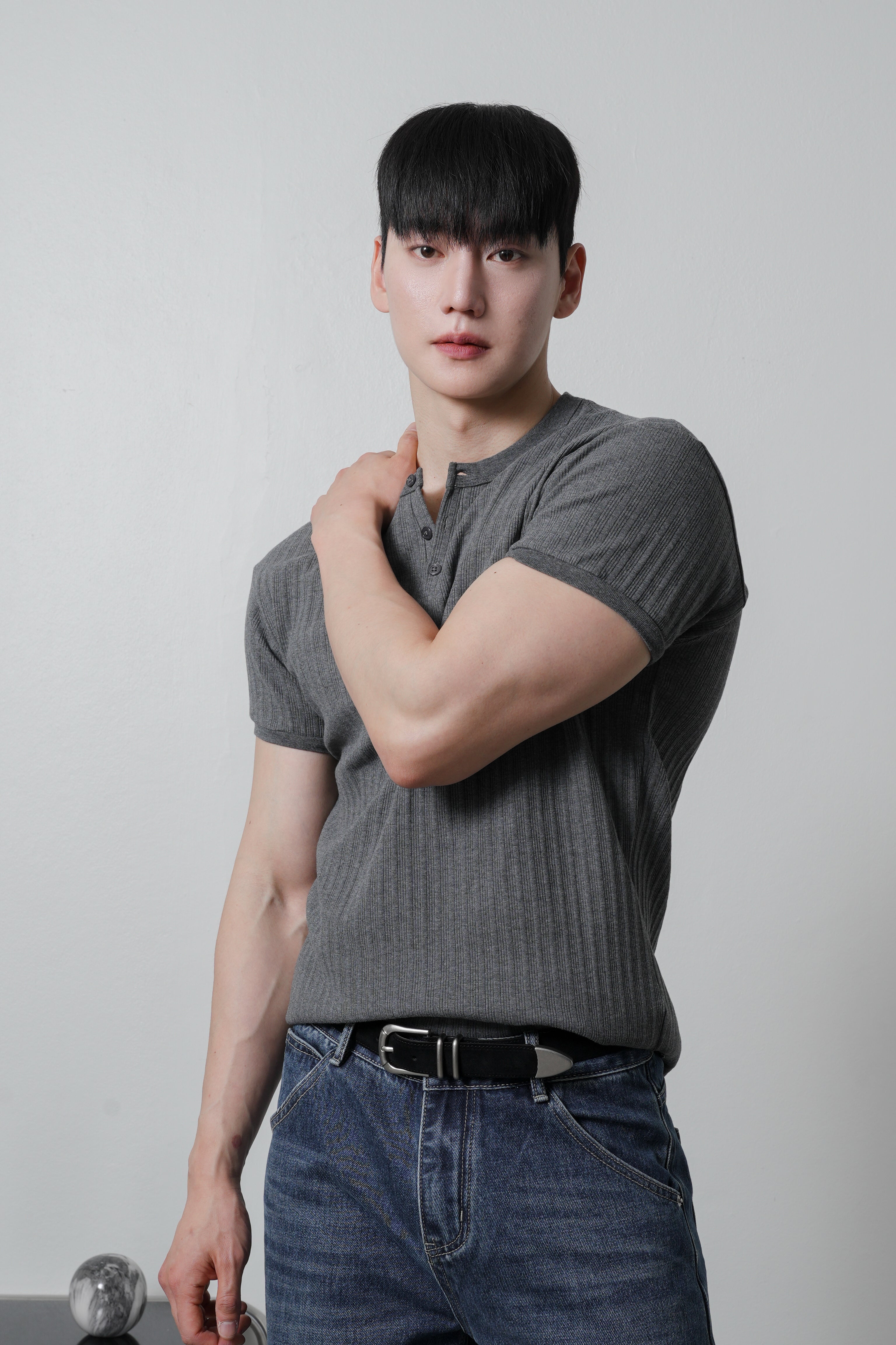 DANDY COSMO | Muscle Fit Henry Rib