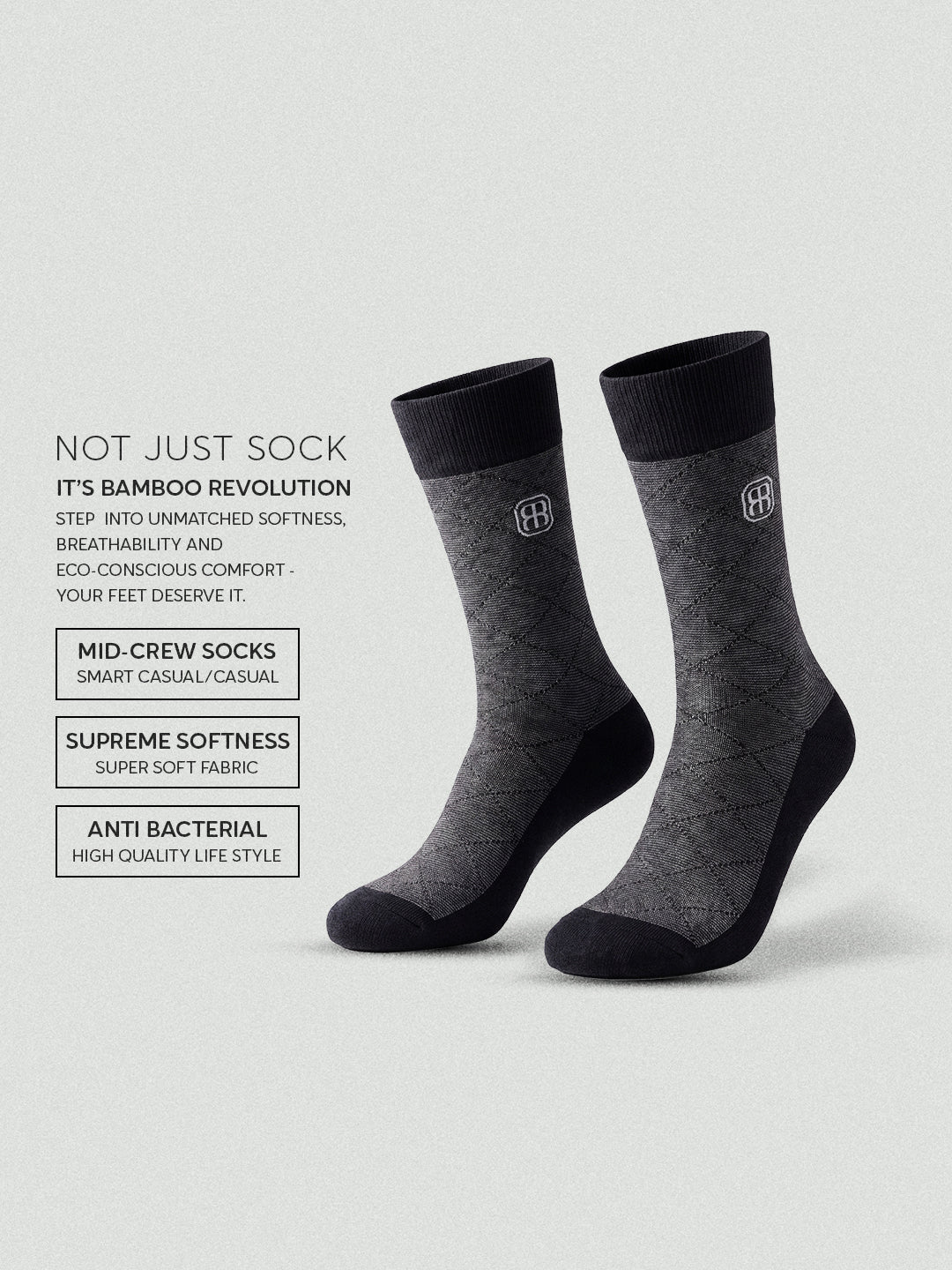 DANDY COSMO | Bamboo Socks (Free Size)