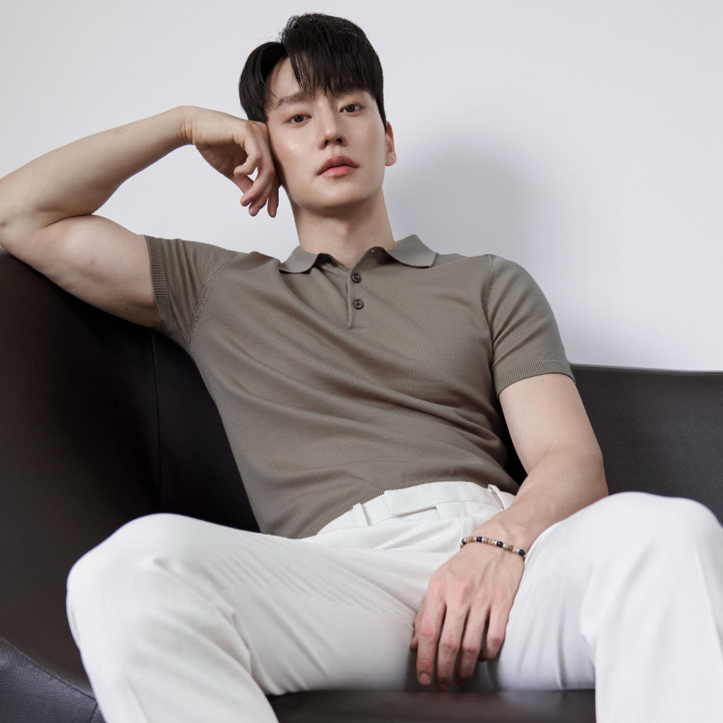 DANDY COSMO | Velvety Knit Polo